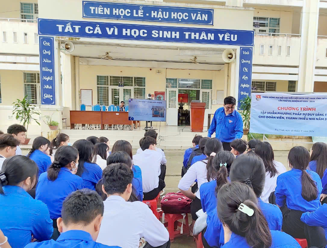 Tập huấn phương pháp tư duy sáng tạo cho đoàn viên, thanh niên